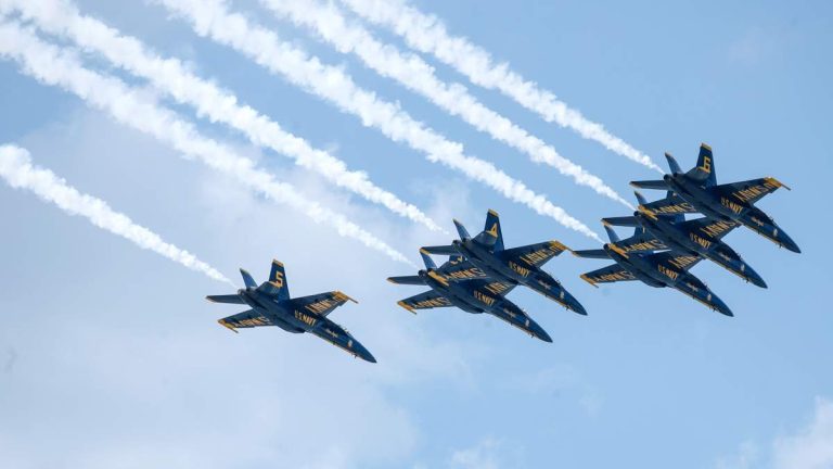 Hegseth Weighs In On Blue Angels Flyover At Florida Beach