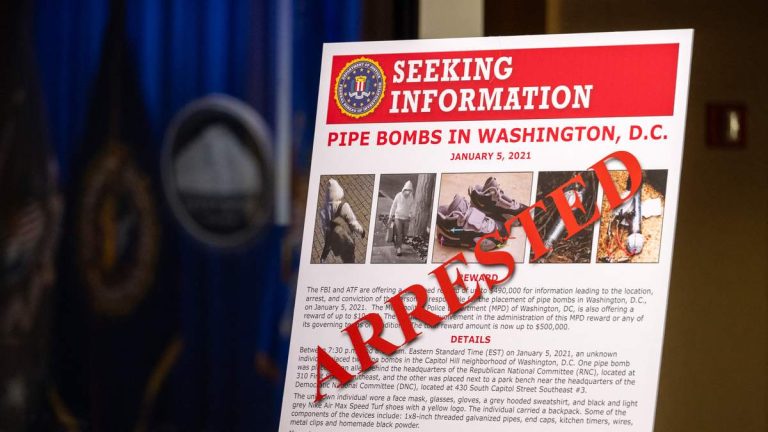 Judge Rules Accused Jan. 6 Pipe Bomber Not Covered By Trump Pardons