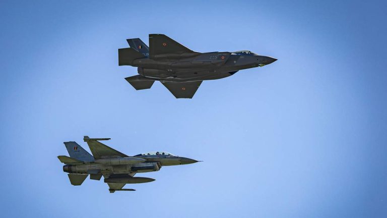 NORAD F-16s Intercept Multiple Planes Violating No-Fly Zone Over New Jersey