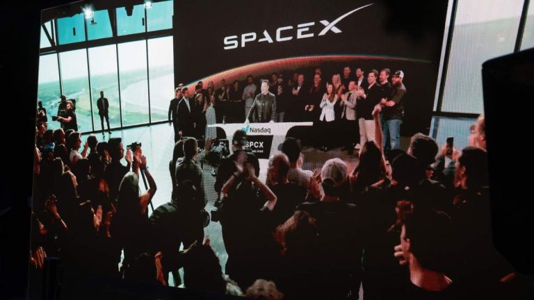 SpaceX Stock Soars as It Joins NASDAQ 100