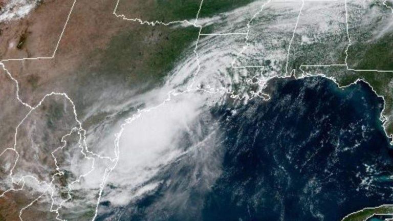 Tropical Storm Bertha Set To Make A 2nd Gulf Coast Landfall