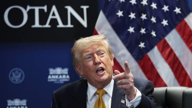 Trump Returns To U.S. After NATO Summit In Turkey