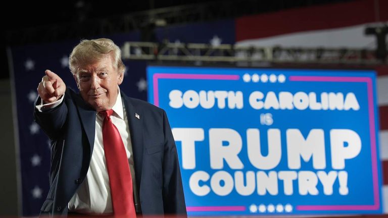 Trump Rallies For Darline Graham In Myrtle Beach